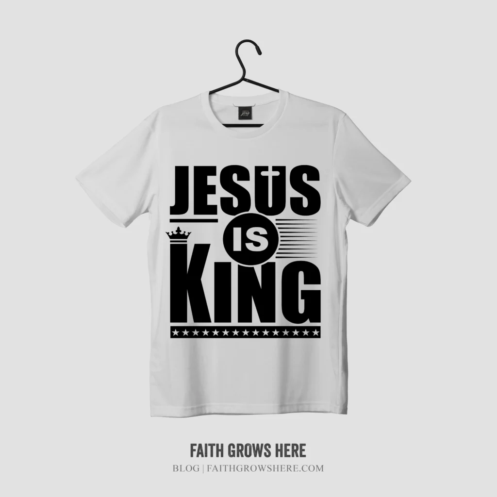 Jesus is King t-shirt